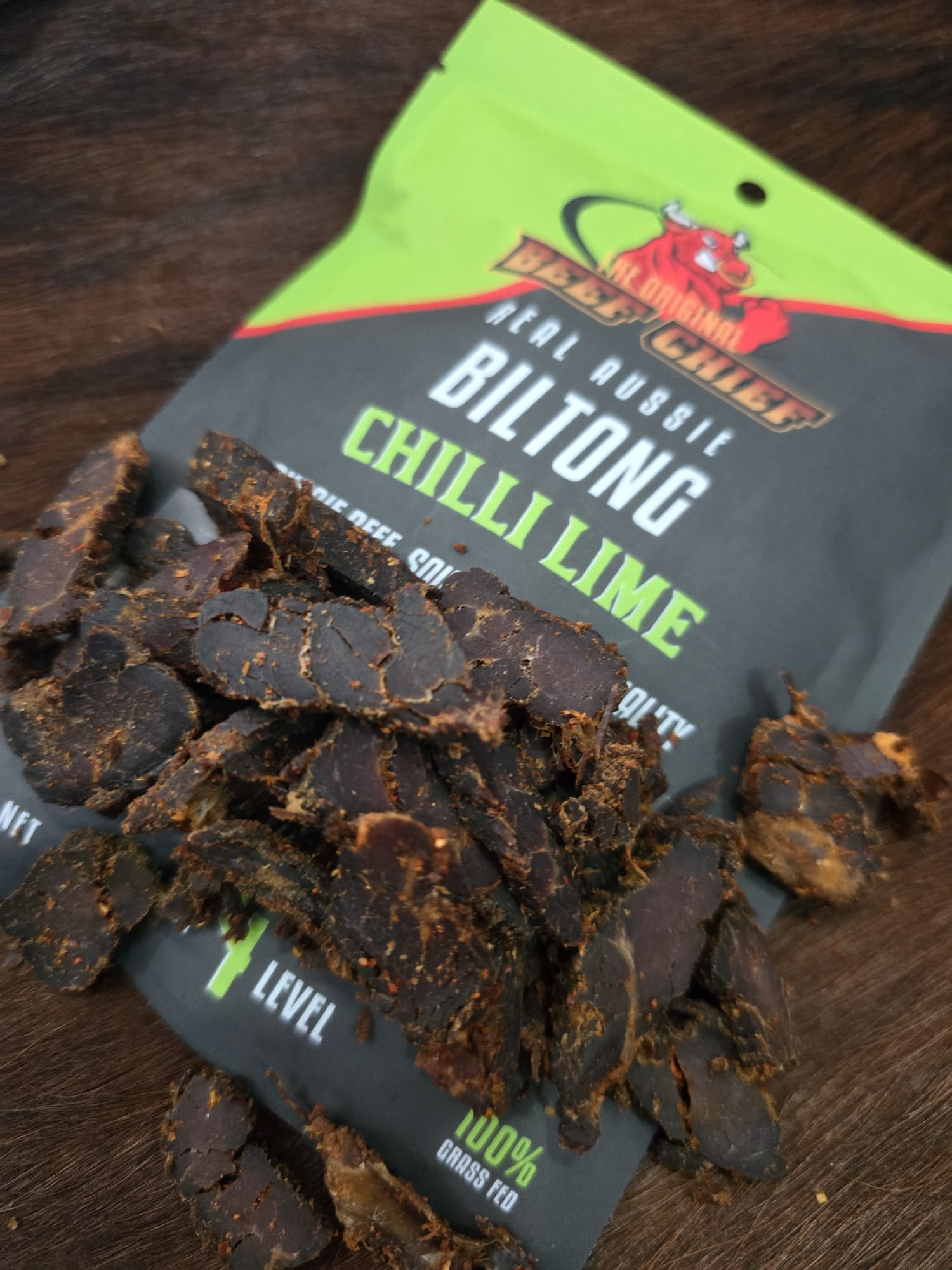 Chilli Lime Biltong - Original Beef Chief – OBCwholesale