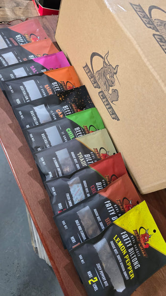 Best Sellers - Mixed Jerky, Biltong and Fatty Biltong